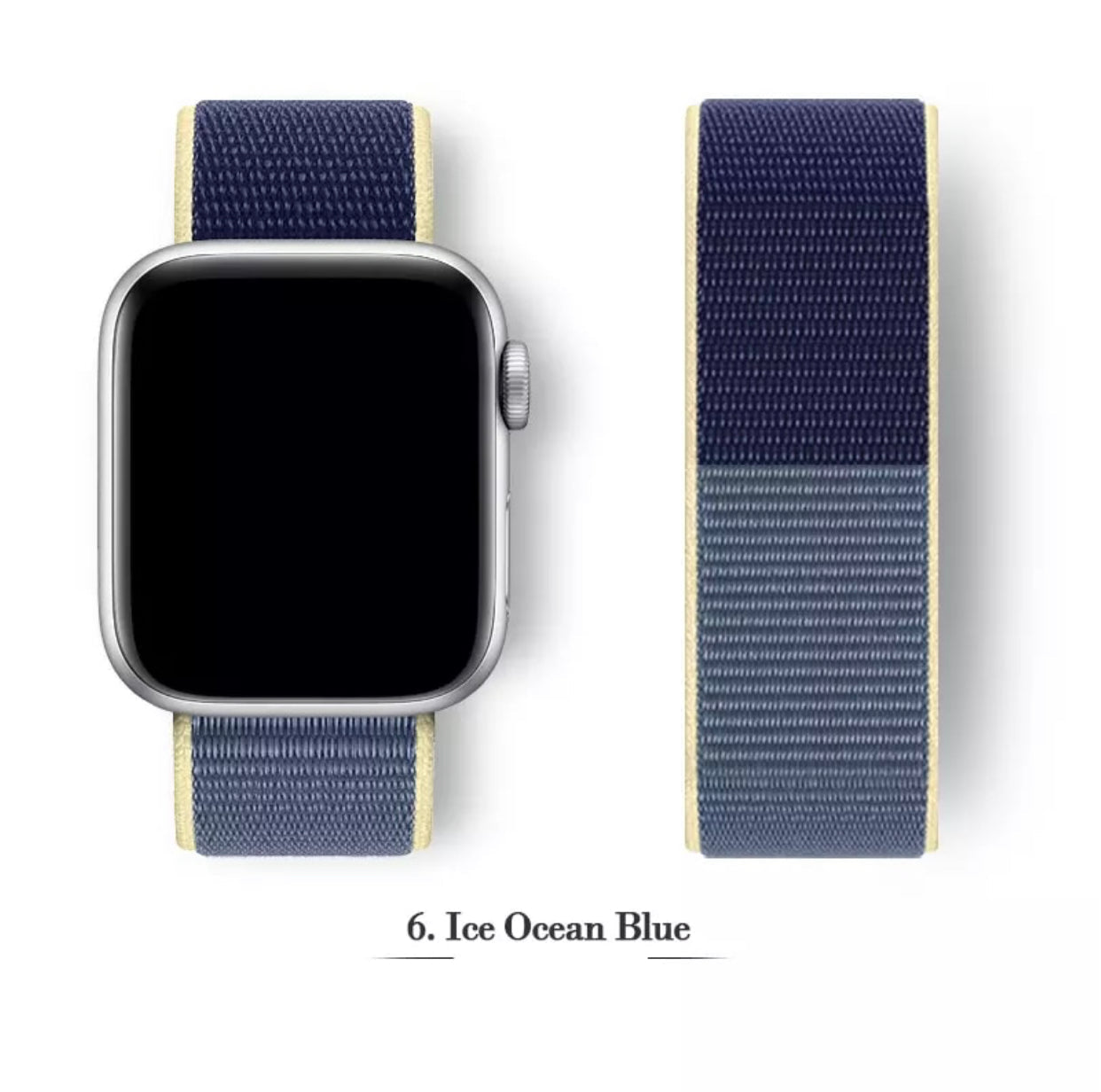 Premium Multi-Colour Nylon Sport Watch Bands- for New Apple Watch Series 7 45mm - Super Savings Technologies Co.,LTD Premium Multi-Colour Nylon Sport Watch Bands- for New Apple Watch Series 7 45mm - Super Savings Technologies Co.,LTD